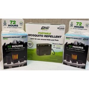 PIC‎ Portable Mosquito Repellent Adventure Series Bundle with 2 Refill Packs